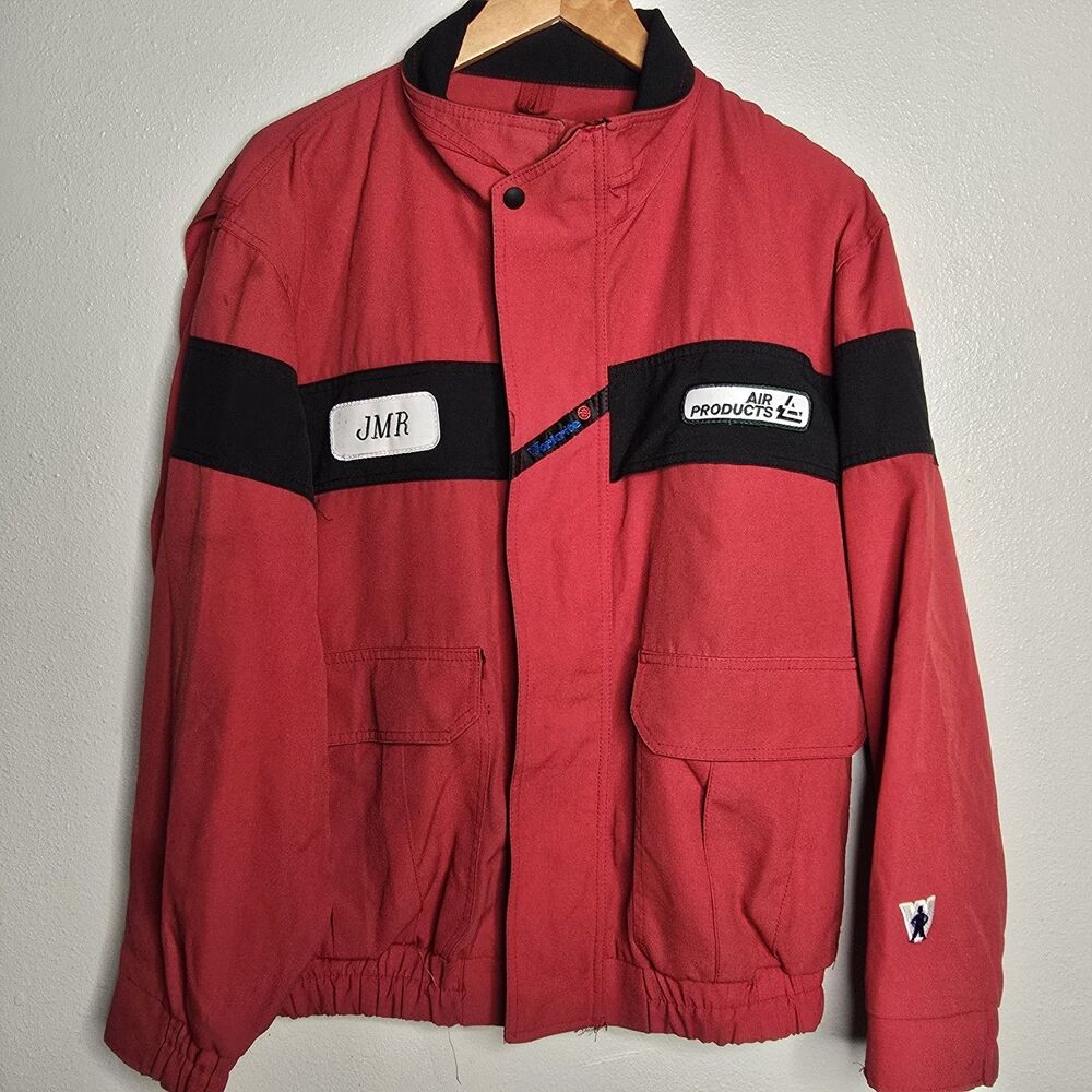 Workrite Red Jacket Men's Medium Vintage Workwear
